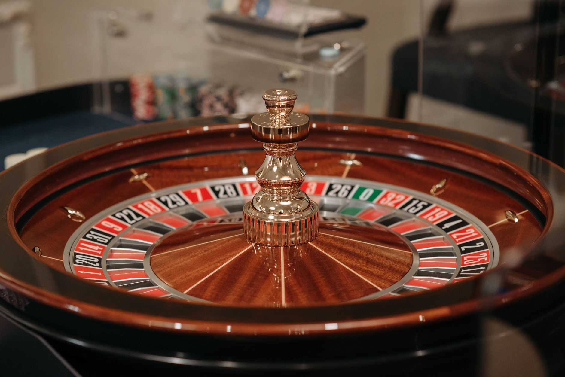 Casino floor at Velvet Meridian